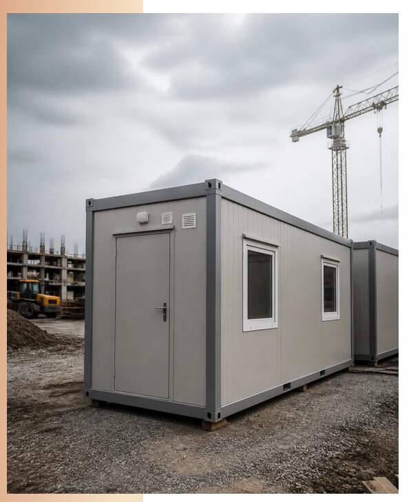 Аренда строительных бытовок в Беслане с доставкой на объект
